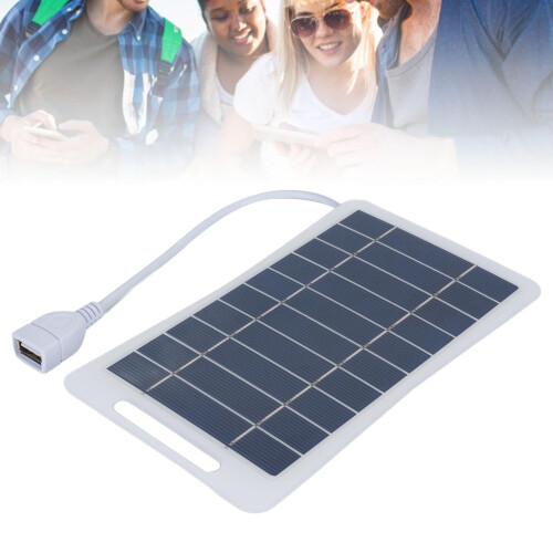 Portable Solar Panel Kit with USB Output,  Efficiency Monocrystalline Charger for RV Camper Caravan 2