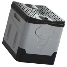Portable Camping Toilet, Folding Travel Potty and 2 in 1 Storage Box for Car Hiking Outdoor
