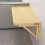 Wall Mounted Folding Table 60x40cm SpaceSaving Floating Drop Leaf Desk for Kitchen Office Apartment 1