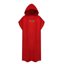 Quick Dry Microfiber Surf Poncho with Hood for Adults Beach Changing Towel Robe