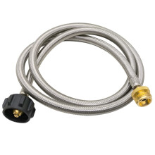 Propane Adapter Hose 5ft 1lb to 20lb QCC1 Type1 Conversion Hose for Grill and Camping Stove Extended Runtime