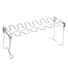 Foldable BBQ Grill Rack Stainless Steel Portable Barbecue for Camping Outdoor Cooking