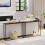 Vida Designs (Rustic Brown & Black) Console Table With Metal Leg, Vida Designs, Modern Hallway Table 2