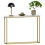 Vida Designs (White & Gold) Console Table With Metal Leg, Vida Designs, Modern Hallway Table 9