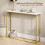 Vida Designs (White & Gold) Console Table With Metal Leg, Vida Designs, Modern Hallway Table 6