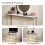 Vida Designs (White & Gold) Console Table With Metal Leg, Vida Designs, Modern Hallway Table 8