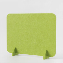 Desk Privacy Panel Soundproof Desk Divider with Noise Reduction and Visual Privacy Shield, Fruit Green 50x60cm