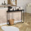 Vida Designs (Black) Console Table With Metal Leg, Vida Designs, Modern Hallway Table 3
