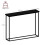 Vida Designs (Black) Console Table With Metal Leg, Vida Designs, Modern Hallway Table 6