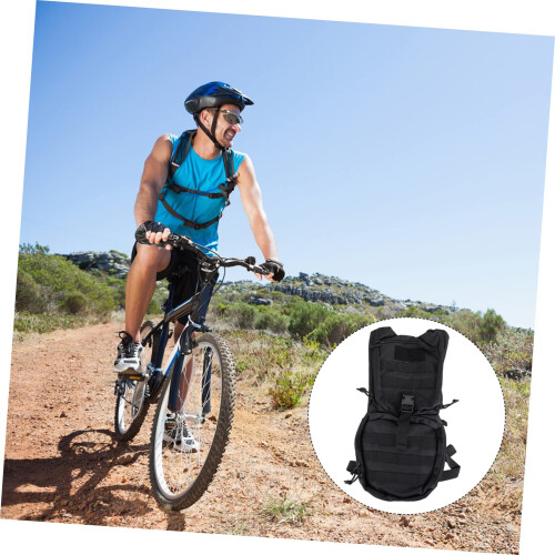 Hydration Backpack with Leakproof Hydration Bladder, Lightweight Tactical Pack for Hiking, Running and Cycling 2