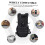 Hydration Backpack with Leakproof Hydration Bladder, Lightweight Tactical Pack for Hiking, Running and Cycling 4