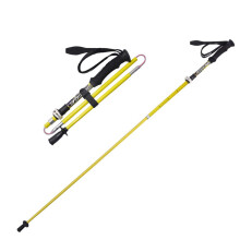 Ultralight Carbon Fiber Trekking Poles with Quick Lock System, Adjustable Wrist Straps and Collapsible Telescopic Design
