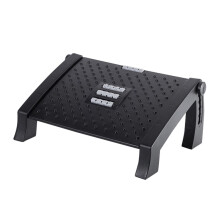 Under Desk Foot Rest with Adjustable Tilt, Cushioned Surface and Ergonomic Angled Design for Office