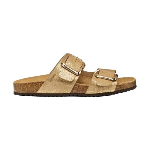 Geox Geox Briona Leder-Mules - Hellgold 1