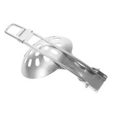 Stainless Steel Camping Utensils Set with Skimmer Spoon and Ladle for Outdoor Hiking Cooking