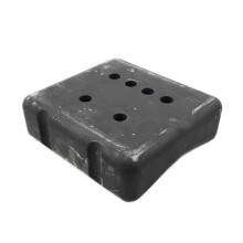 Patim de borracha / espaçador de engate em ferradura Jost | SK1259 | 160x175x64mm