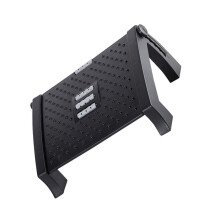 Adjustable Ergonomic Foot Rest Under Desk with Pressure Relief Pad for Home and Office