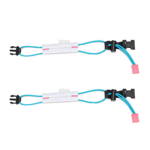 Reflective nylon strap for night riding and running, 2 pieces