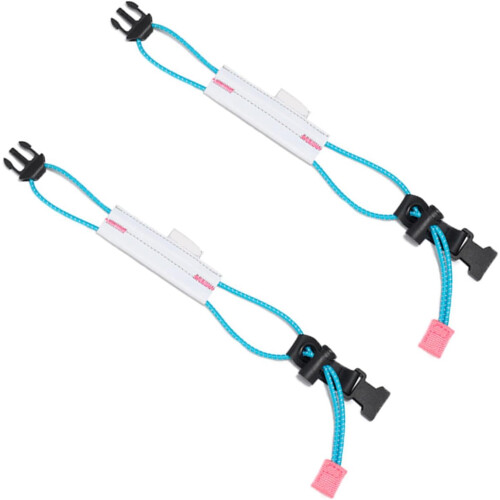 Reflective nylon strap for night riding and running, 2 pieces 2