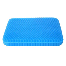 Gel Seat Cushion for Office Chair and Car Seat, Orthopedic Cooling Pad for Tailbone Pain Relief, 42x37x3.7cm