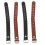 2 Pairs Adjustable Leather Bike Basket Straps for Front Handlebar Baskets Durable Secure Fit 1