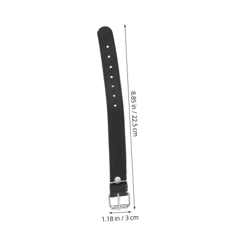 2 Pairs Adjustable Leather Bike Basket Straps for Front Handlebar Baskets Durable Secure Fit 1