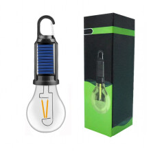 5 Pack Solar Camping Lights, Rechargeable Waterproof Hanging Bulbs with USB Charging and 3 Modes for Outdoor Tent and Emergency