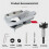 Strong Metal Concealed Fastener Positioning Set Includes-black 6