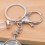 Scratch Resistant Keychain With Oval Frame-white turquoise 5