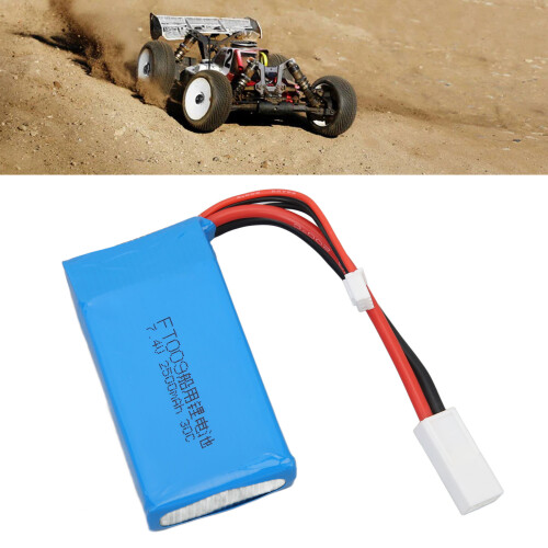 7.4V 2500mAh LiPo Battery for FT009 Speedboat 1