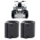 2pc 1in Aluminum Clamp Black Banshee 1987-2006 14