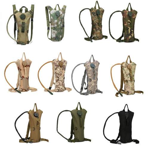 Hydration Backpack with 3L Bladder, Waterproof Running Pack for Hiking, Cycling and Climbing 2