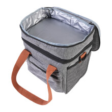 Insulated Cooler Bag Large Capacity Waterproof 3 Layer Thermal Tote with Shoulder Strap for Outdoor Activities