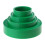 Drill Bit Organizer with ColorCoded Storage, Green Round Rotary Tool Bit Holder for Bench Use 1