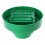 Drill Bit Organizer with ColorCoded Storage, Green Round Rotary Tool Bit Holder for Bench Use 3