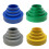 Drill Bit Organizer with ColorCoded Storage, Green Round Rotary Tool Bit Holder for Bench Use 5