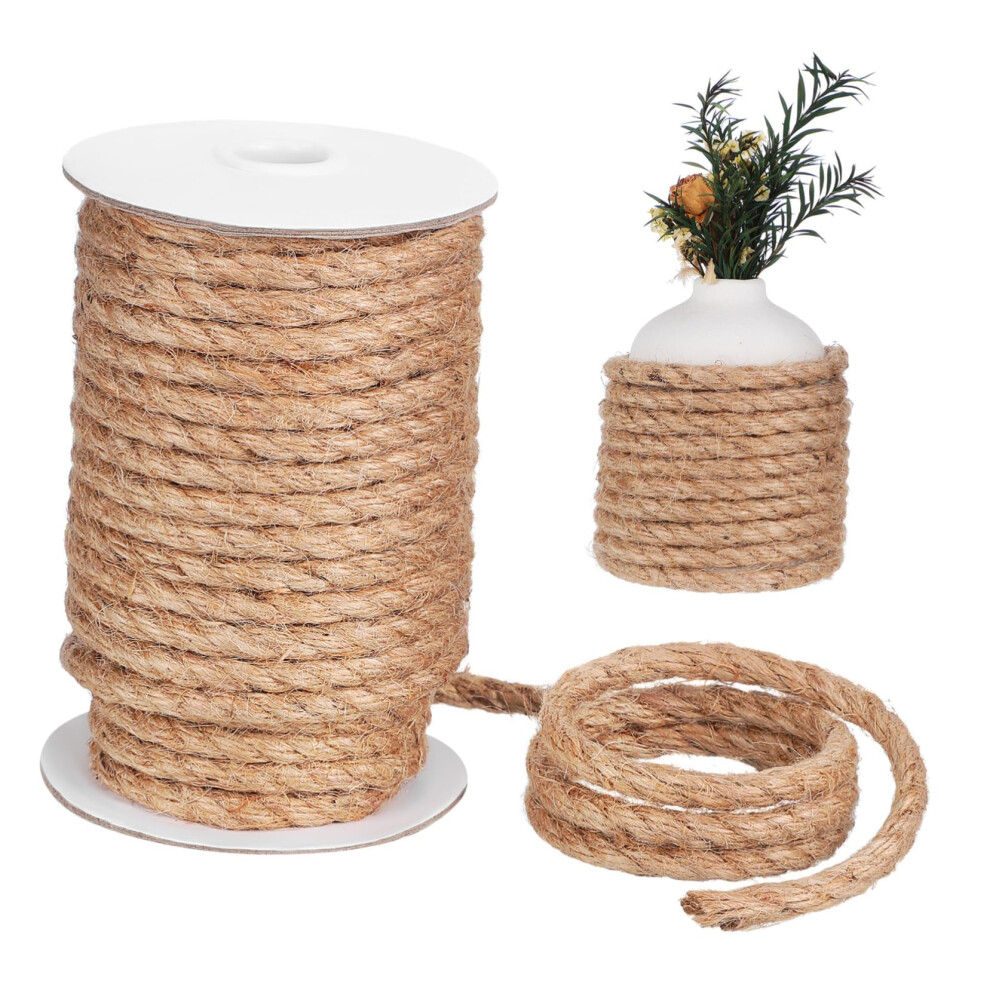 Natural Hemp Rope Twine For Crafts And Wedding Decor, Durable Jute Twine With Rustic Finish 9073542834274