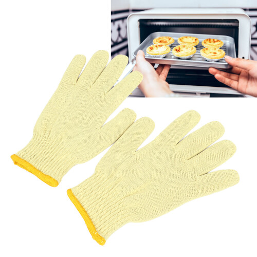 1 Pair Double-Layer Aramid Mitts 300, 24cm/9.4in
