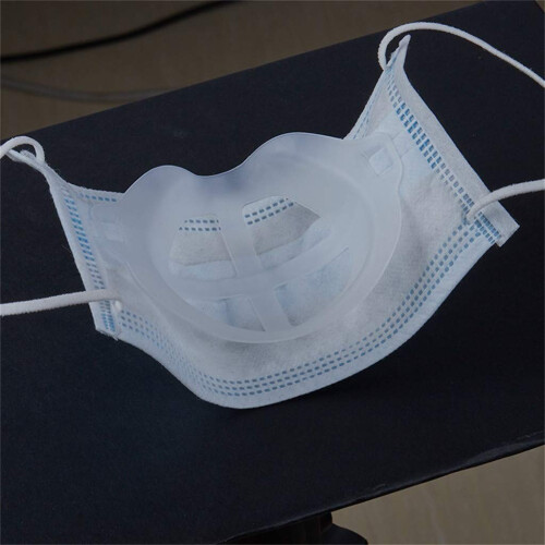 Face Mask Bracket 3D Silicone Inner Support Increases Breathing Space Protects Makeup Reusable Pack of 4 2