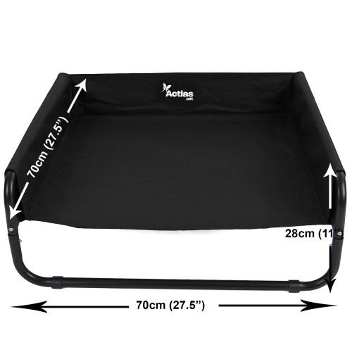 Actiaspet Medium Elevated Dog Bed with Raised Sides 1