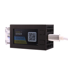 For Nerdminer V2 Pro Miner 78KH/S Bitcoin Lottery Miner with Luminous Fan BTC Solo Lottery Mining Miner Black