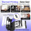Portable Thermal Transfer Printer Wireless,Multi-Size,Eco-Friendly for Windows System, Os System,Phone,Tablet,White 9