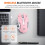 Silent Wireless Mouse USB Rechargeable Gaming Computer Rechargeable  Mouse for PC and Laptop 2