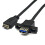 TYPE-E auf USB 3.2 GEN2 10 Gbit/S Buchse Frontpanel-Verlängerungskabel USB3.2 TYPE-A-Anschluss mit Schraubloch für Desktop 5