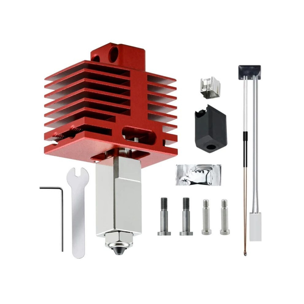Hotend Kits For P1s,P1p,X1,X1c,X1e One-Piece Hardened Steel Upgraded Tz4.0 Hotend Kit With P1 Ceramic Disc 4712992394123