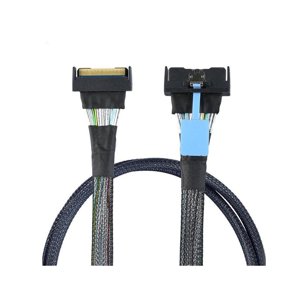 Slimline Sas Mcio Sff-8654 8I 5.0 Pcie 74Pin To Mcio 865 Server Data Adapter Cable Pcie5.0 Pc Accessories 0.8M 6031462911621