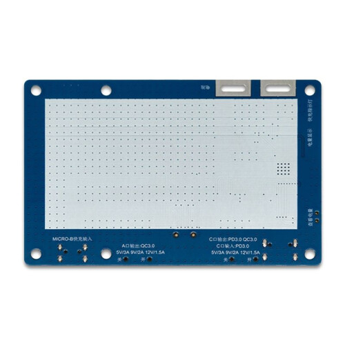 For Raspberry Pi Lithium Battery Expansion Board USB TYPE-C Dual Port Fast Charging 5V3A Output for Raspberry Pi 2