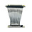PCIe 5.0 X16 GPU  Card Extension Cable PCI-E 5.0 Gen5 64GB/S Silver-Plated Cable 90Right Angle Riser Cable 15cm 6