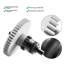 CNC-Nanocoated Extrusion Gear Kit für FLASHFORGE Adventurer 5M 3D-Druckerteile für AD5M 3D-Drucker, 2 Sets