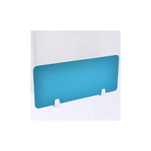 Office Desk Divider 100x30cm Burst Color, Freestanding Acoustic Partition Panel for Noise Reduction and Privacy